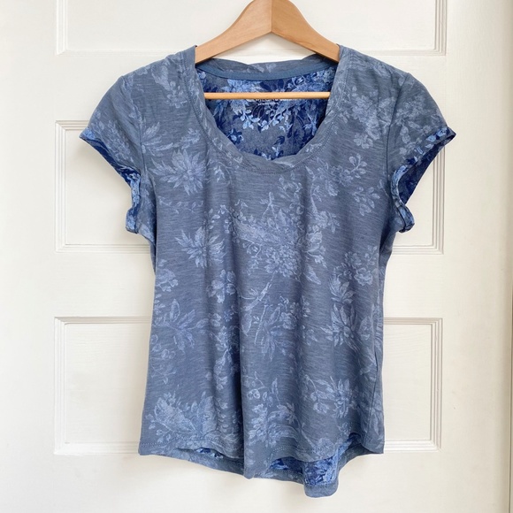 ANTHROPOLOGIE "PILCRO"- Scoop Neck T-Shirt - Picture 5 of 15